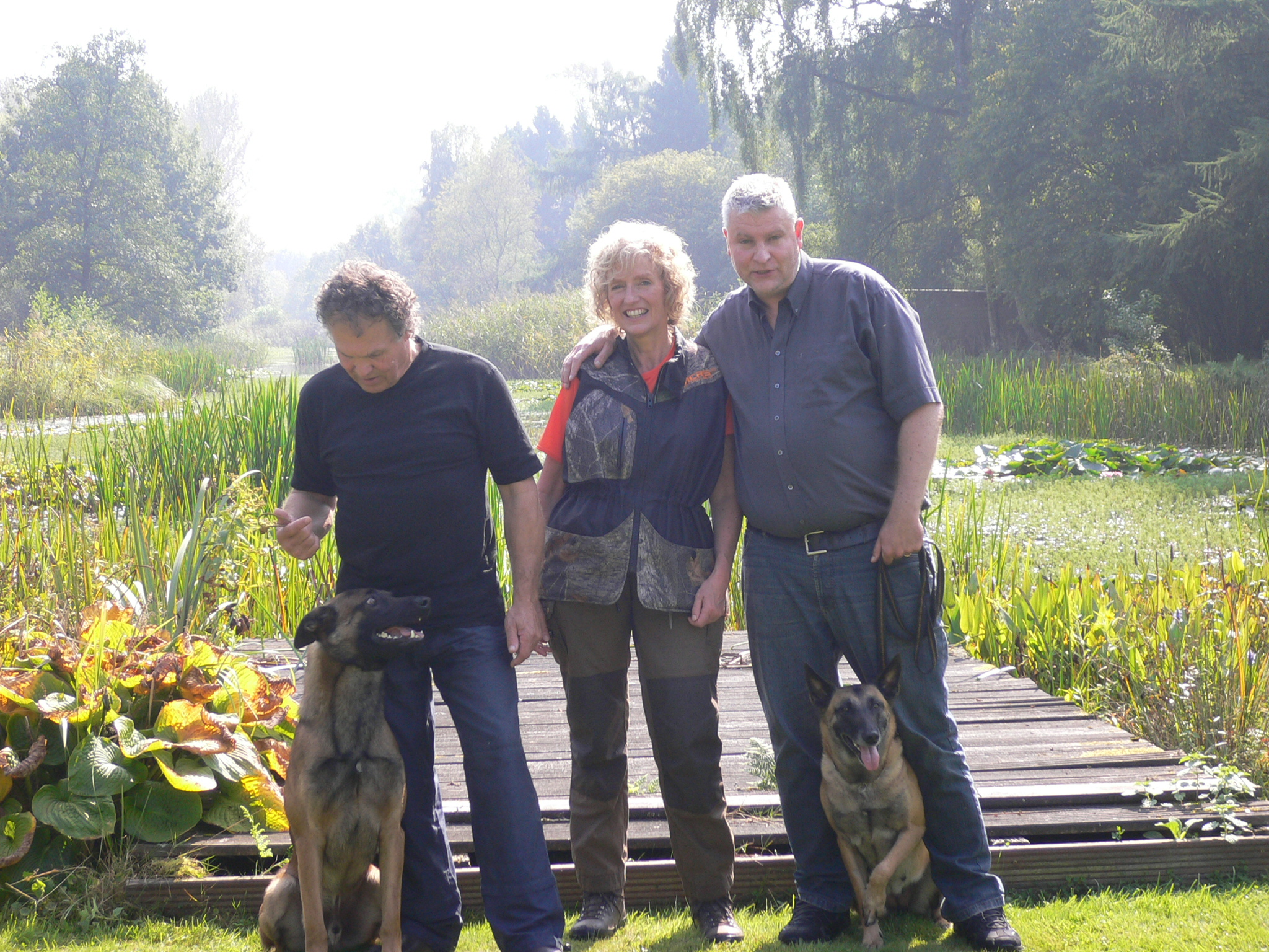 Joao, Martine und Rainer